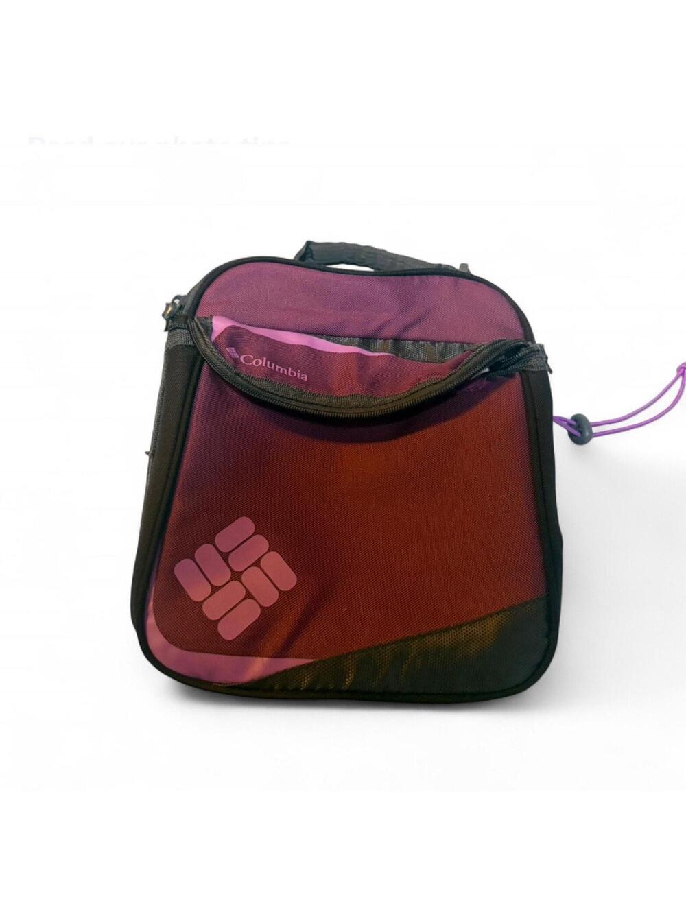 Columbia Thermal Insulated Lunch Bag Lunch Box Purple/ Pinkish